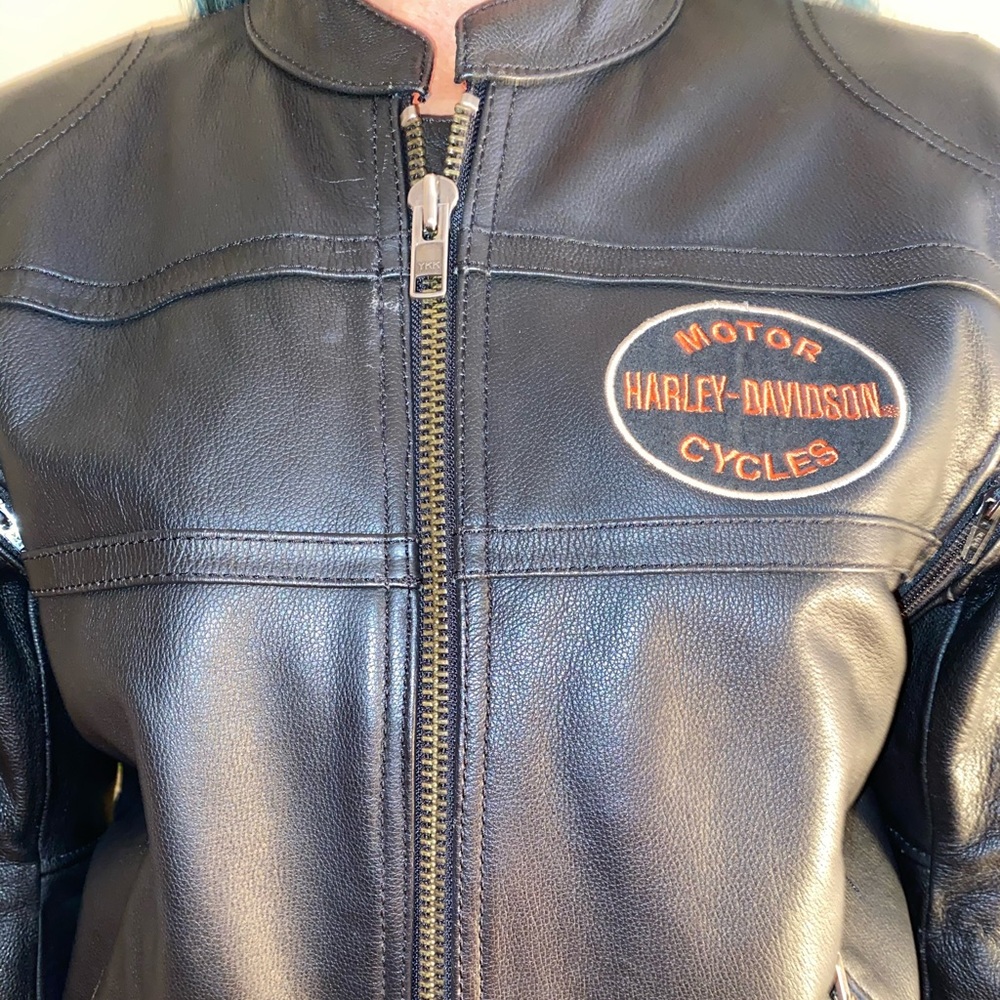 Leather Harley-Davidson jacket